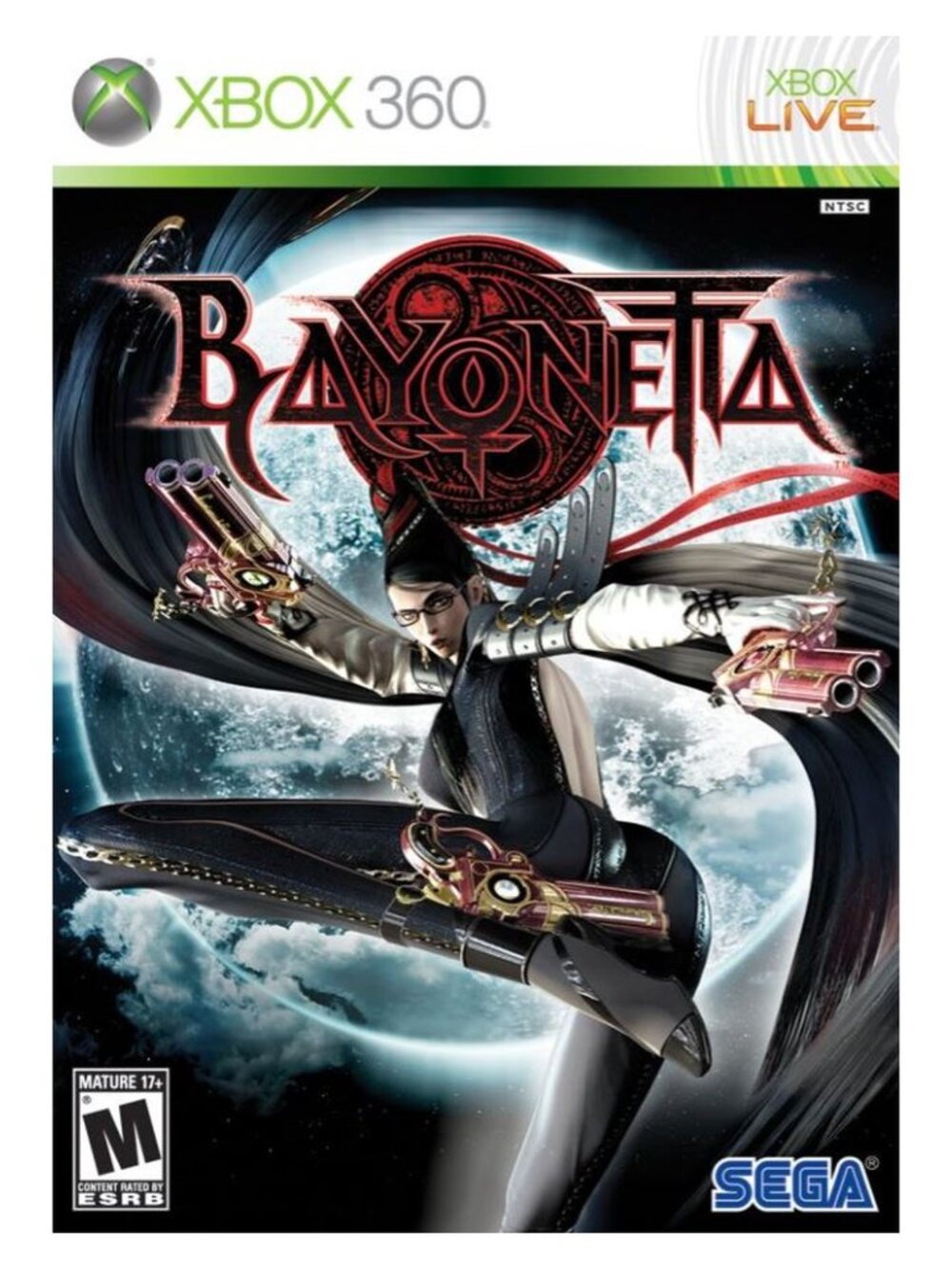 Bayonetta Xbox 360 2010 Disc Good Tested Action Game PlatinumGames Sega Witch